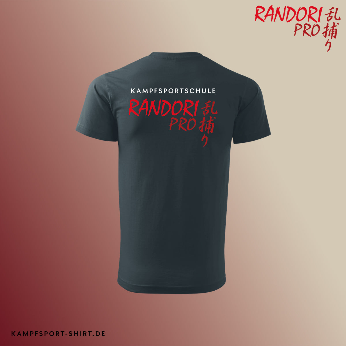 Randori-Pro Shirt (grau)
