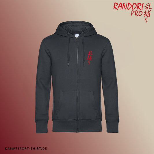 Premium Sweatjacke „Randori Pro“ – Anthrazit