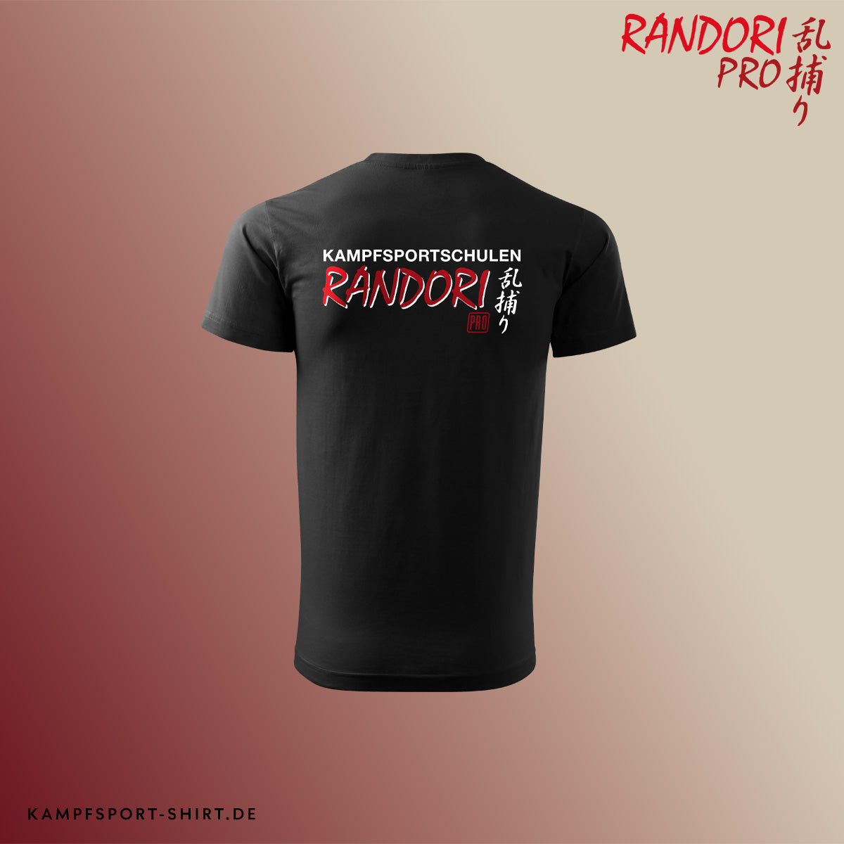 Randori-Pro Shirt (schwarz)